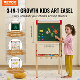 Drawing Board Wooden Double-Sided Kids