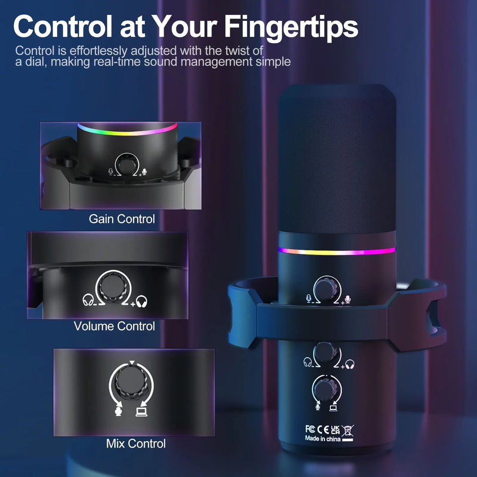 Dynamic Microphone Kit for Streaming