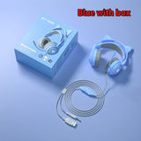 Cute Cat Ear Gaming Headphones